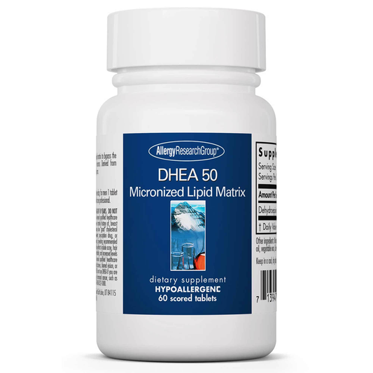 DHEA 50mg Micronized Lipid Matrix (60 tablets)