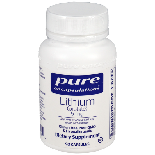 Lithium (Orotate) 5mg (90 capsules)