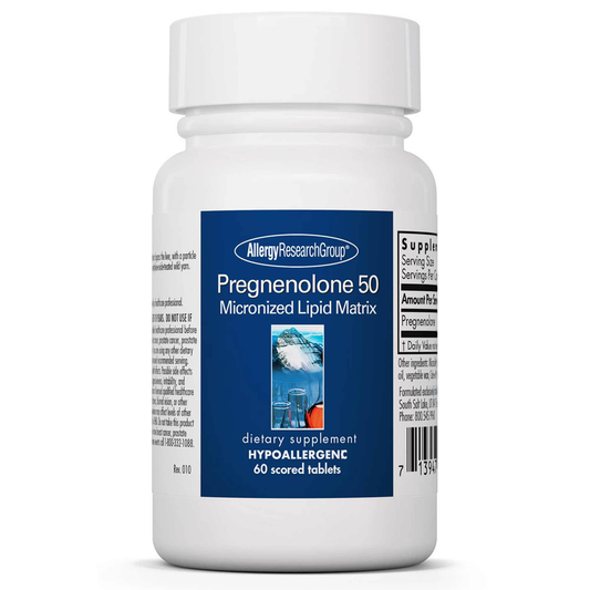 Pregnenolone 50mg Micronized Lipid Matrix (60 tablets)