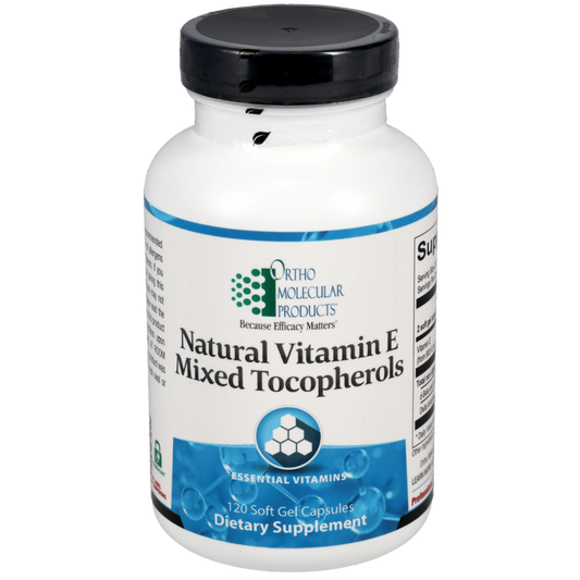 Natural Vitamin E Mixed Tocopherols (120 Softgels)