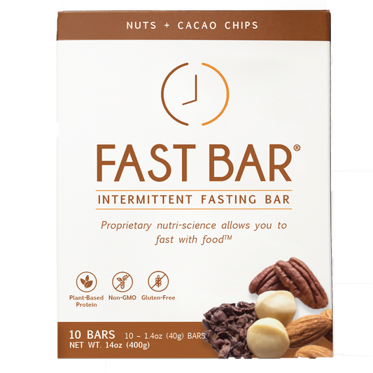 Fast Bar Nuts + Cacao Chips 10 bars