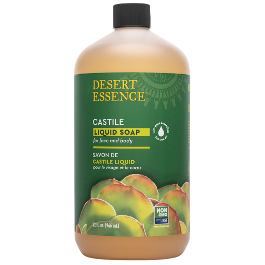 Liquid Castile Soap w/Tea Tree 32 fl oz